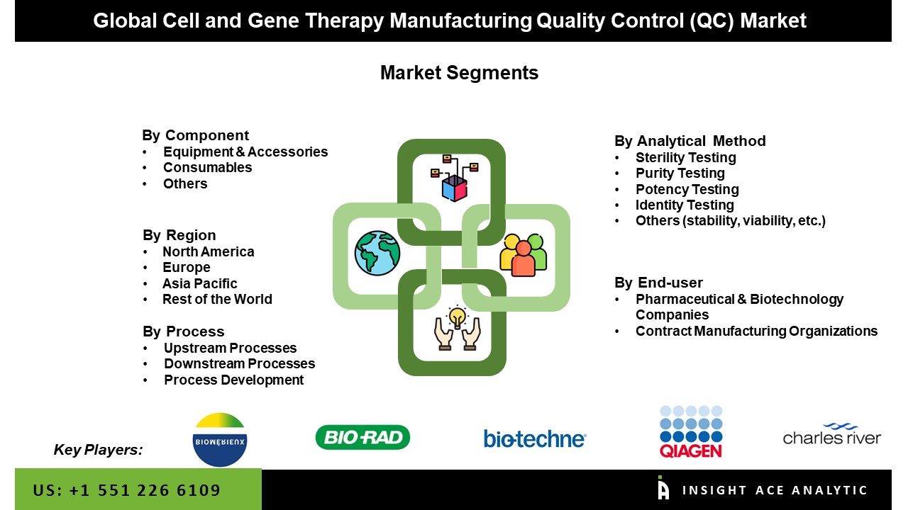 Cell and Gene Therapy Manufacturing Quality Control (QC) Market seg