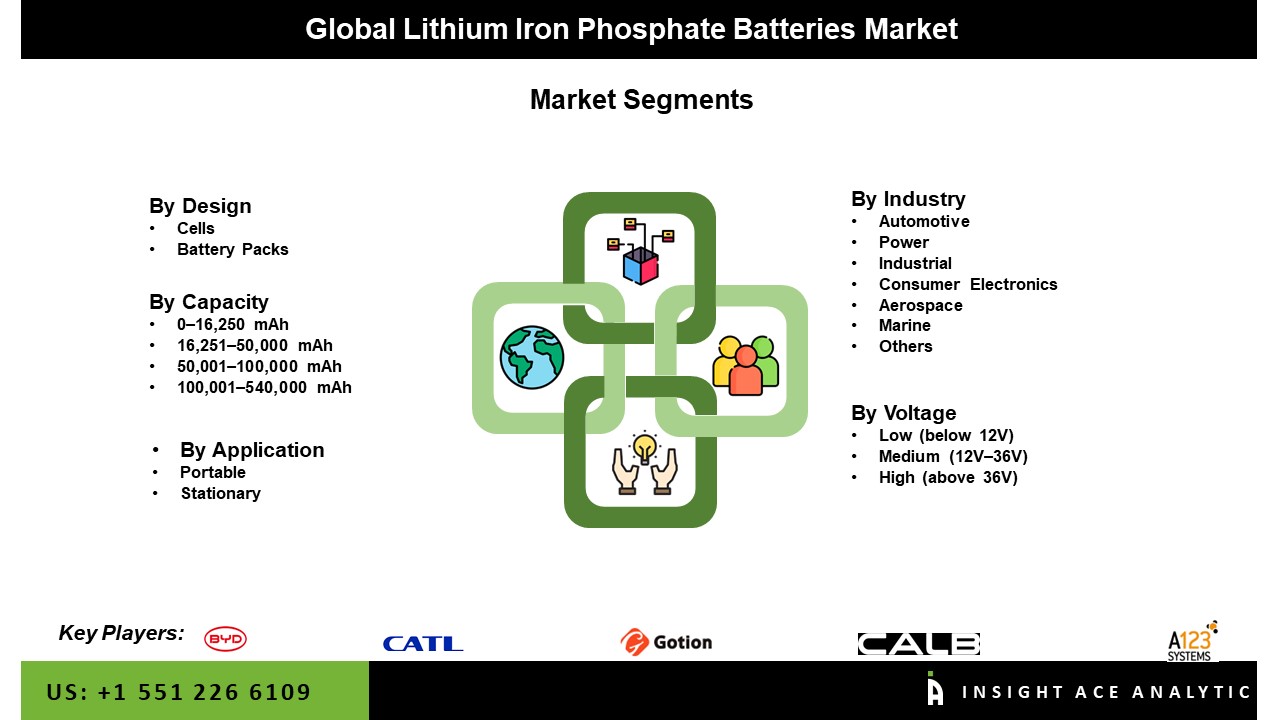 Lithium Iron Phosphate Batteries Market Seg