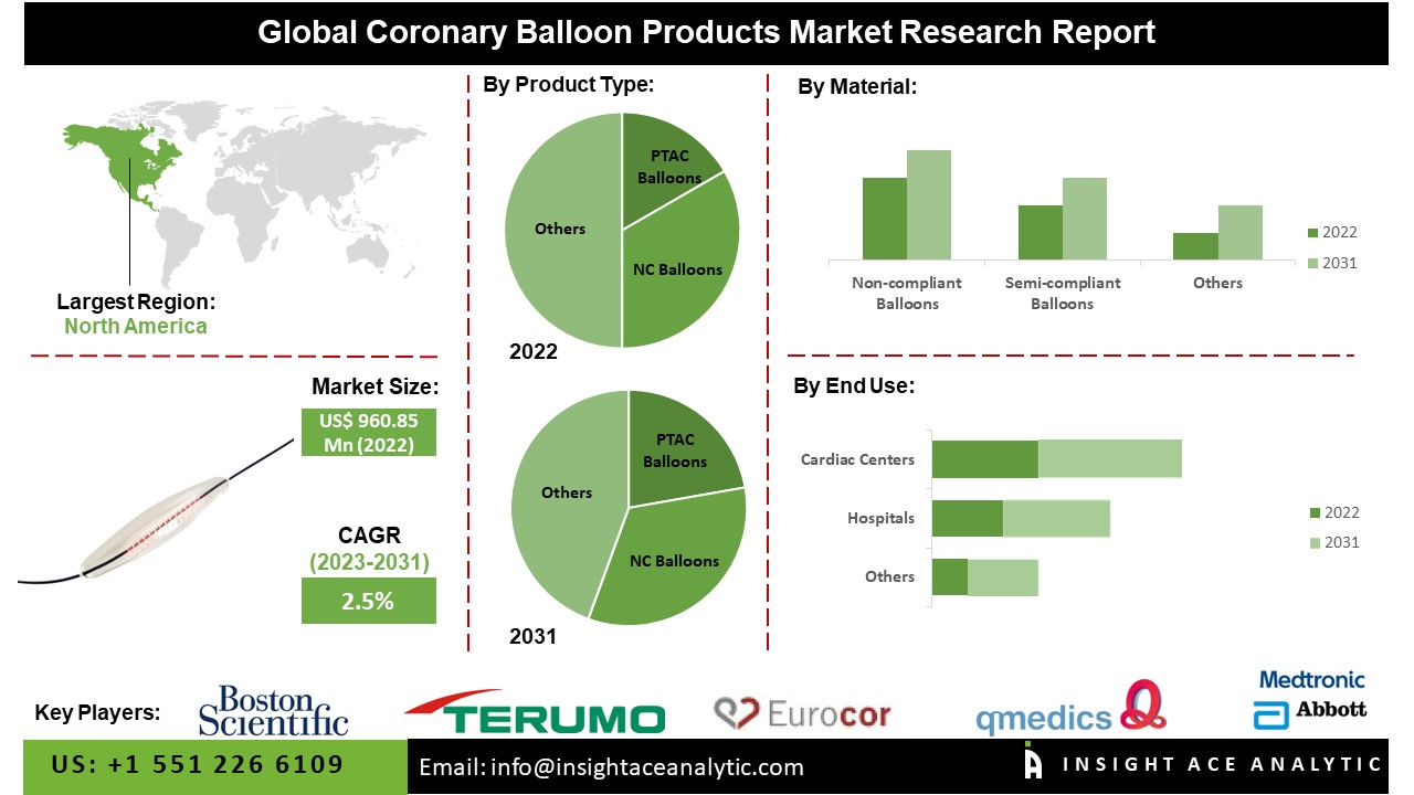 Coronary Balloon Products Market
