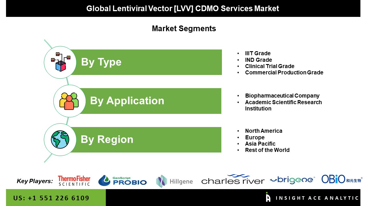 Lentiviral Vector (LVV) CDMO Services Market Seg