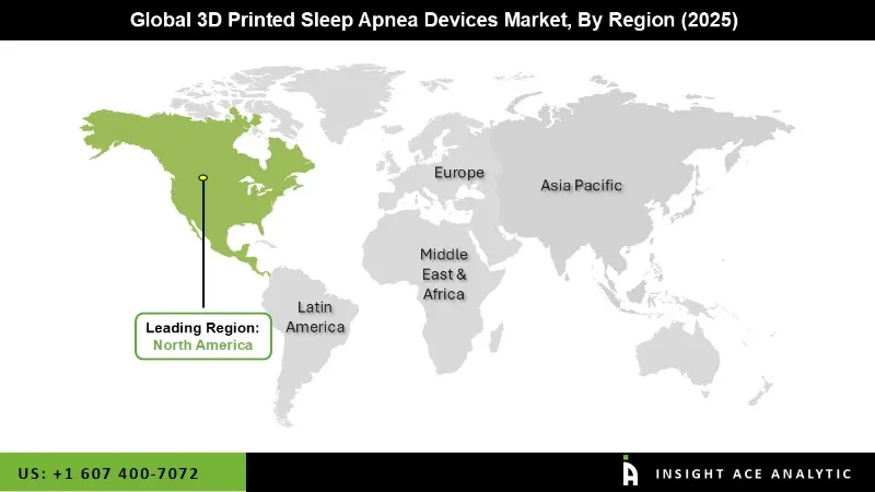 3D Printed Sleep Apnea Devices Market regional img