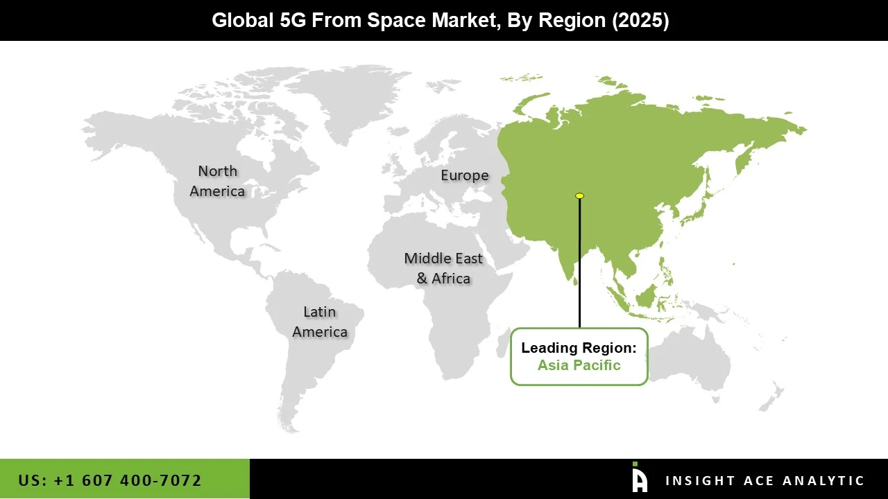 5G From Space Market region 5G From Space Market region