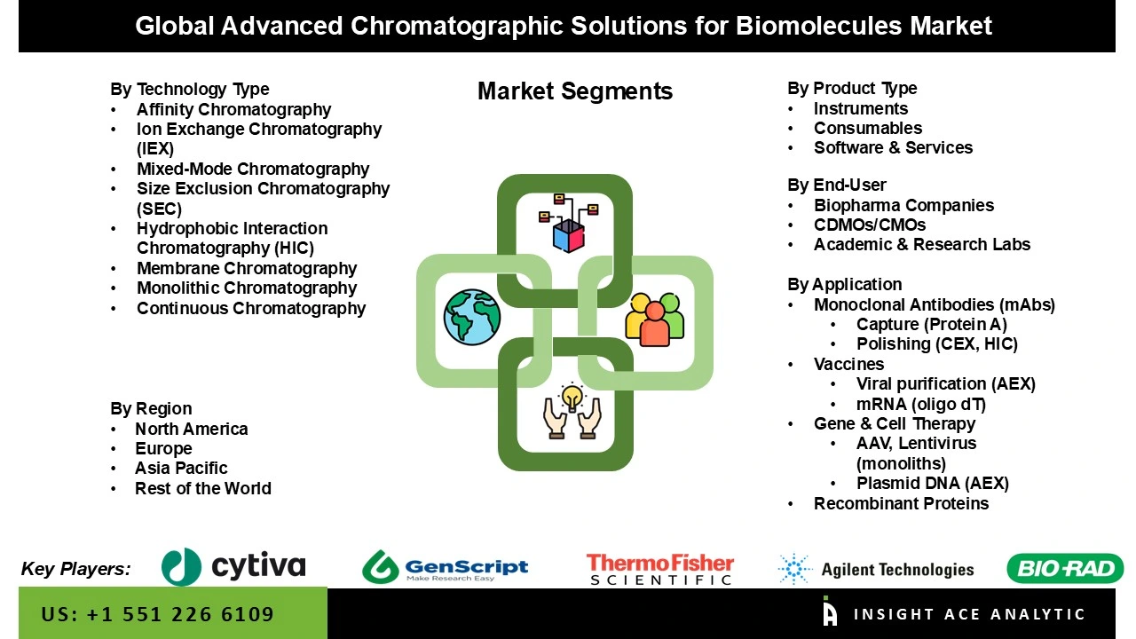 Advanced Chromatographic Solutions for Biomolecules Market Seg Advanced Chromatographic Solutions for Biomolecules Market