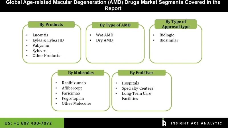 Age-related Macular Degeneration (AMD) Drugs Market Segmentation Analysis