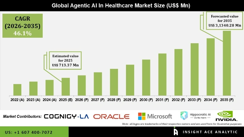 Agentic AI In Healthcare Market Infographics