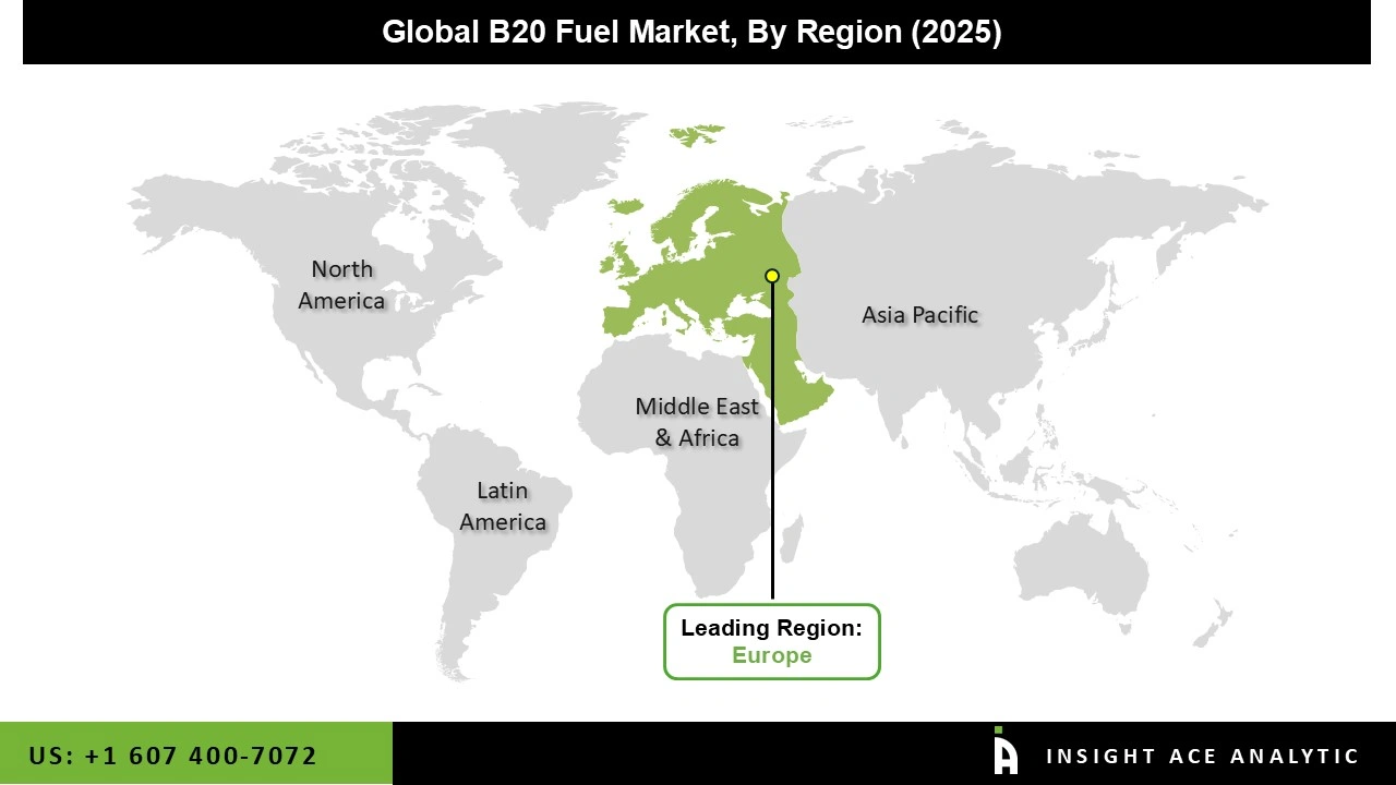 B20 Fuel Market Region B20 Fuel Market