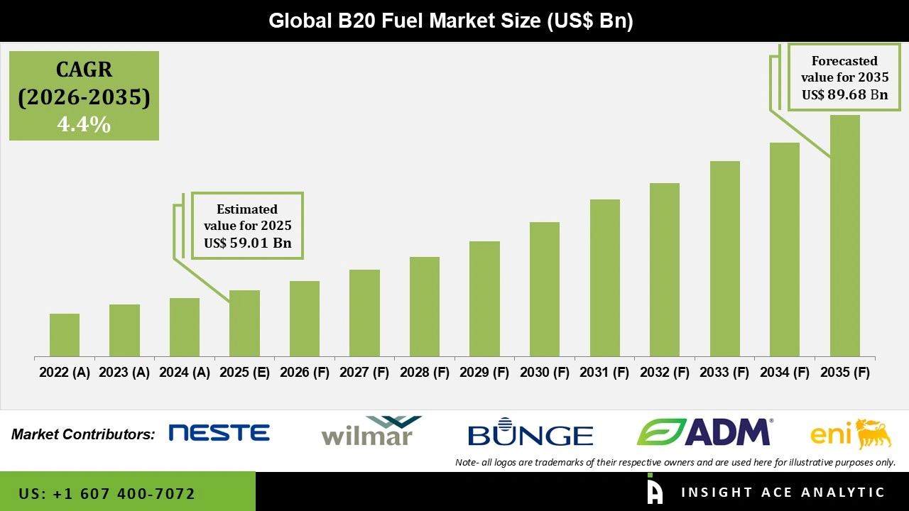 B20 Fuel Market Size B20 Fuel Market
