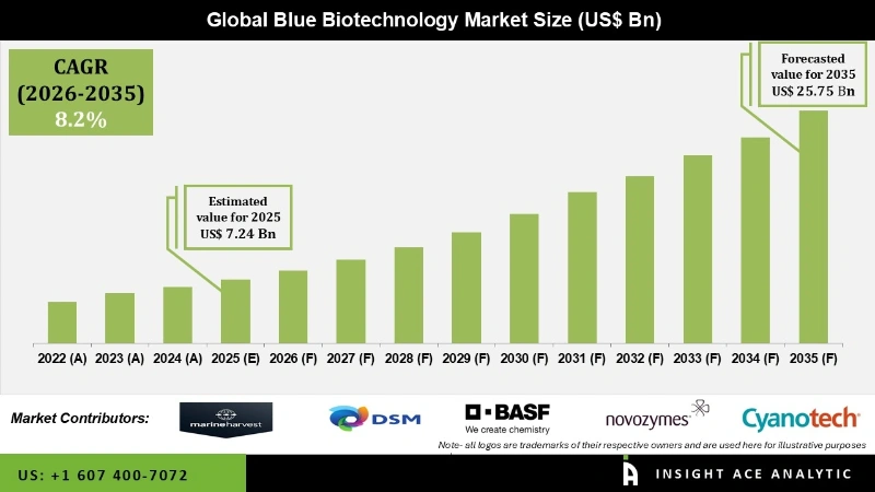 Blue Biotechnology Market Infographics