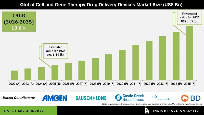 Cell and Gene Therapy Drug Delivery Devices Market Infographics Cell and Gene Therapy Drug Delivery Devices Market Infographics