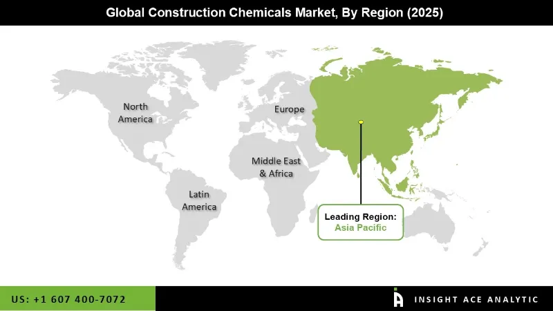 Construction Chemicals Market Regional Analysis
