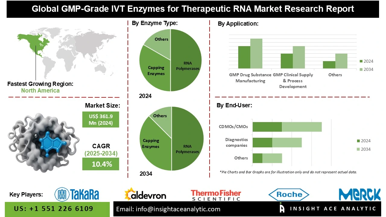 GMP-Grade IVT Enzymes for Therapeutic RNA Market