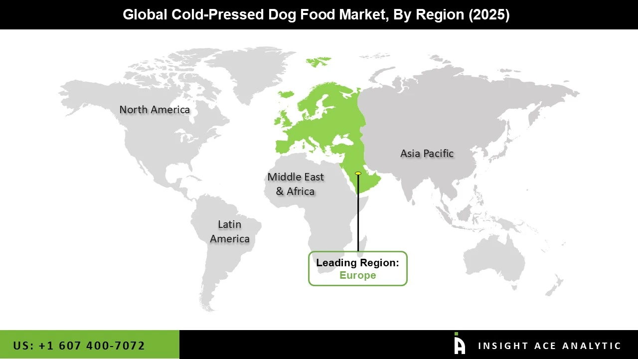 Cold-Pressed Dog Food Market region Cold-Pressed Dog Food Market region