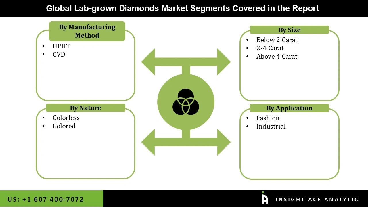 Lab-grown Diamonds Market Segmentations Lab-grown Diamonds Market