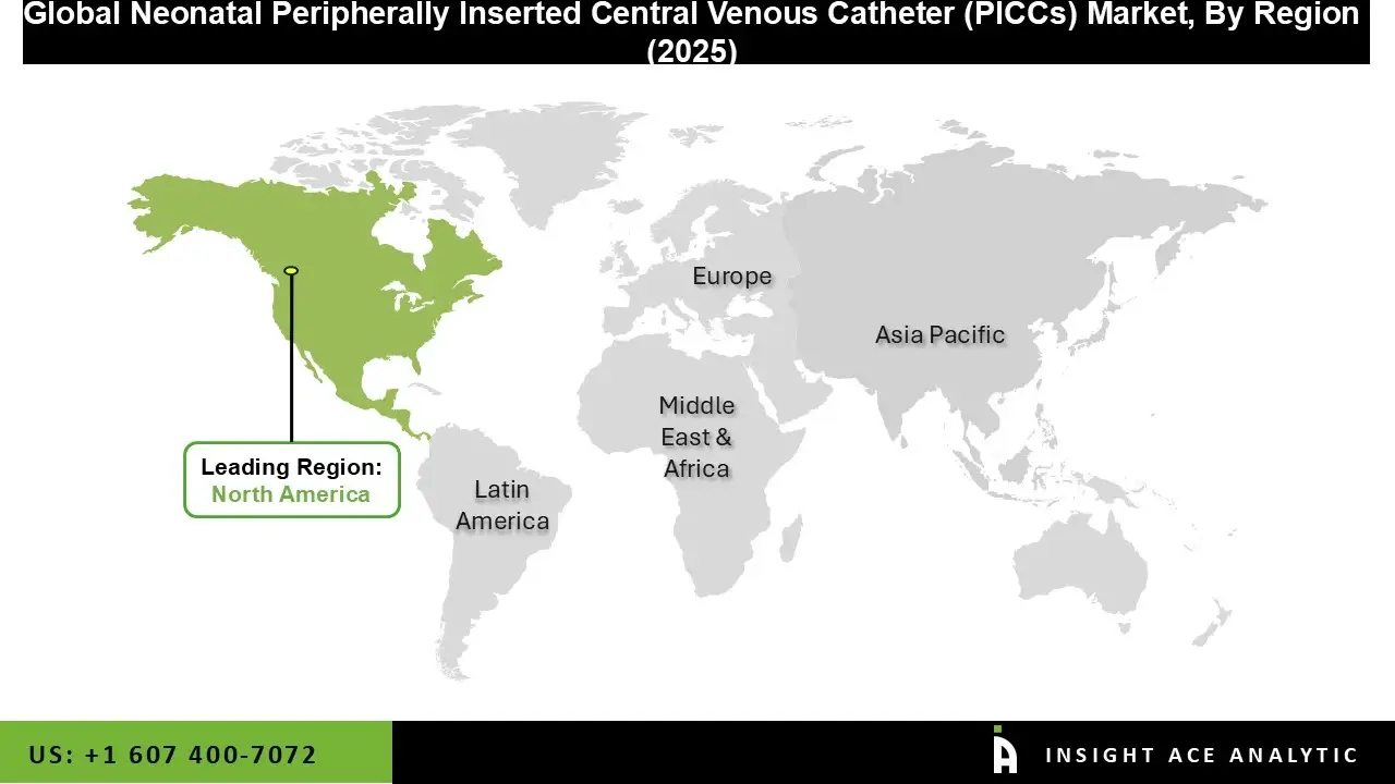 Neonatal Peripherally Inserted Central Venous Catheter (PICCs) Market region