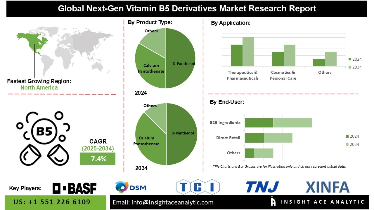 Next-Gen Vitamin B5 Derivatives Market info Next-Gen Vitamin B5 Derivatives Market info