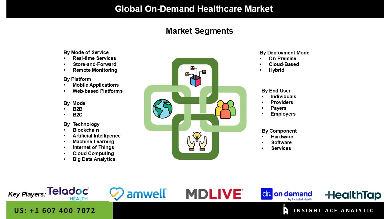 On-Demand Healthcare Market  Seg