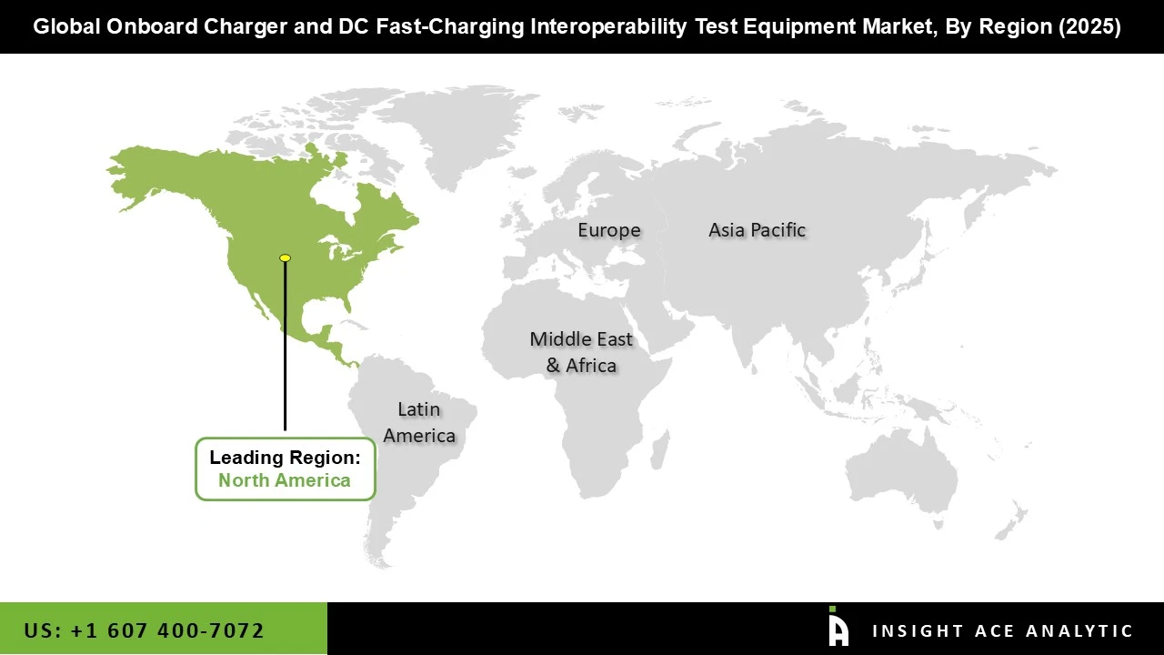 Onboard Charger and DC Fast-Charging Interoperability Test Equipment Market region