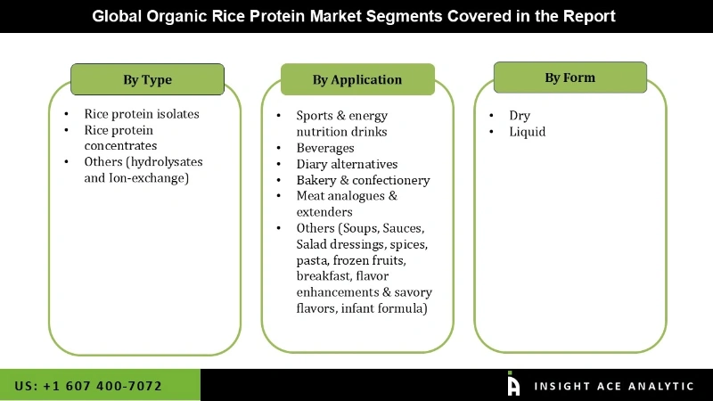 Organic Rice Protein Market Segmentation Analysis